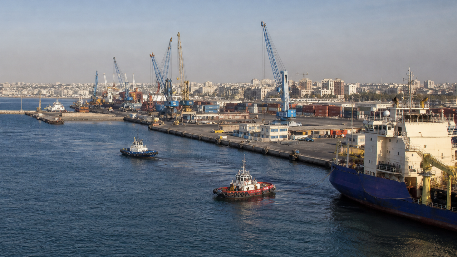 Port de Dakar — opérations AMC